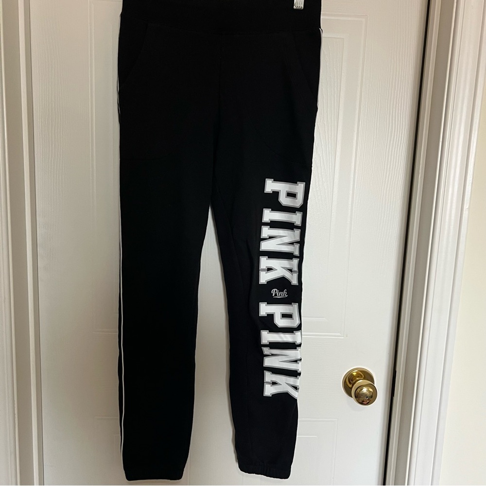 PINK Victoria's Secret Black Sweatpants